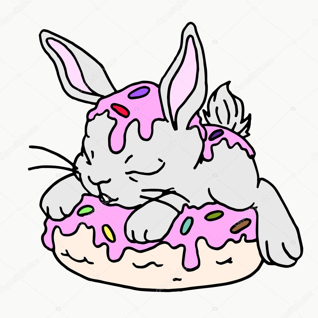 Bunny donut thailand