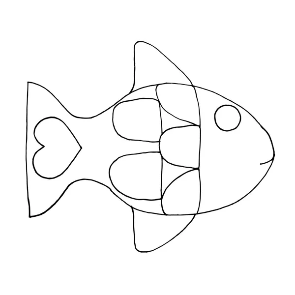 Ikan dengan latar belakang putih. Ikan vektor. Ikan dengan latar belakang putih. Ikan vektor. Ilustrasi ikan. Desain ikan. Ikan african. Ikan terisolasi. Latar belakang ikan. Kartun ikan. Ikan lucu. Ikan grafis. Tekstur ikan. Ikan alam. Objek ikan . - Stok Vektor