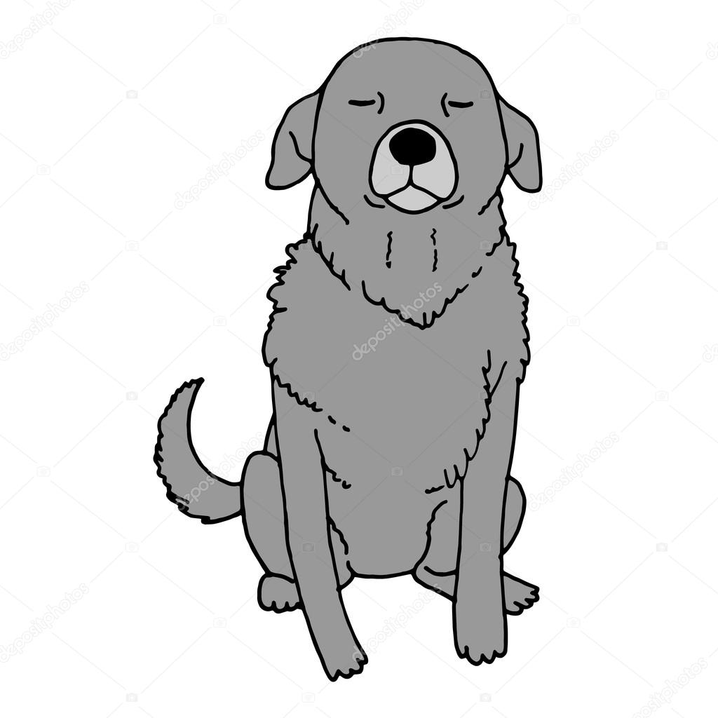 Dog on a white background. Vector dog. Dog on a white background. Vector dog. Dog  illustration. Dog art. Dog Icon. Dog Vector. Dog Object. Dog Picture. . Dog Graphic. Dog design. Dog poster. Dog texture. Dog cartoon. Dog cute. Dog animal.