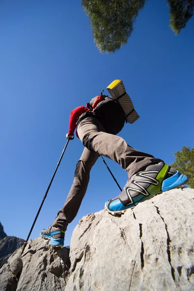 Randonnées estivales en montagne. — Photo