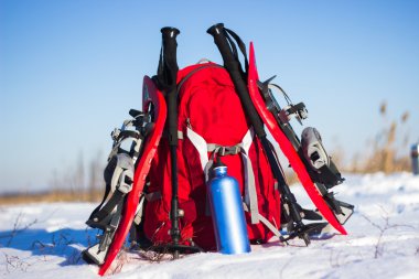 Kış kampanyası için donatım.