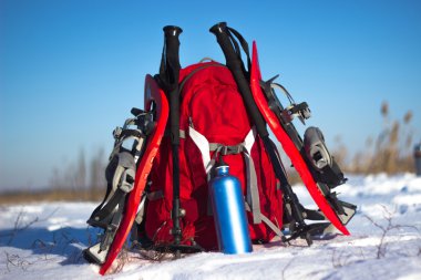 Kış kampanyası için donatım.