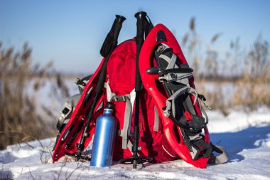 Kış kampanyası için donatım.