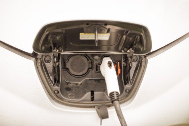 Elektrikli Araçlar çevre dostu enerji şarj. 