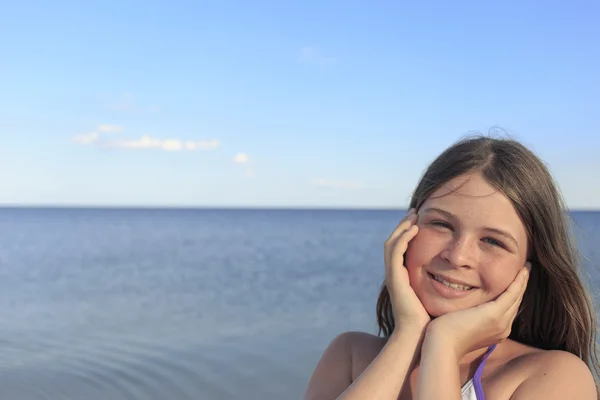 Relax on the beach in the summer on a sunny day. — Stock Photo, Image