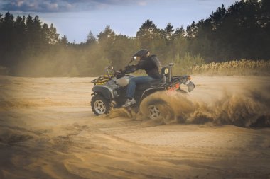 Kum ATV yarış.
