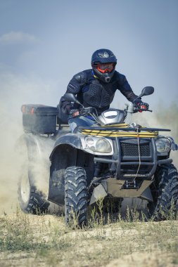 ATV yarış kumdur.