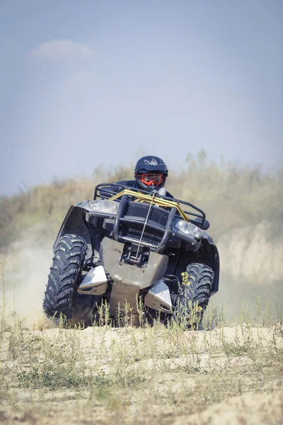 Гонки ATV это песок . — стоковое фото