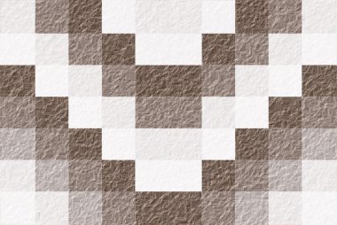 Brown And White Blocks Pattern Abstract Background Seamless clipart