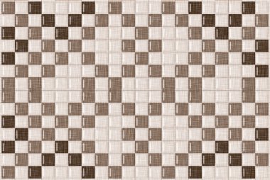 Kahverengi Bloklar Soyut Arka Plan Dikişsiz