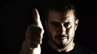 Tamam, onay, Evet, izni jest yapma genç adam