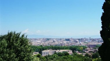Gianicolo Roma manzarası 