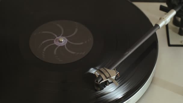 Vintage gramofon — Wideo stockowe