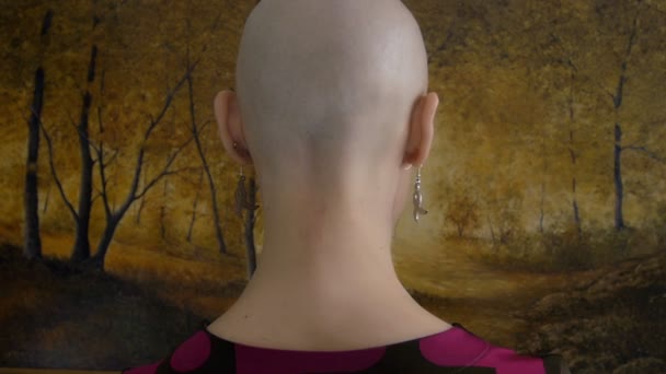 Portrait de survivant du cancer : maladie, peur, espérance, courage, vitalité, sourire, foi — Video