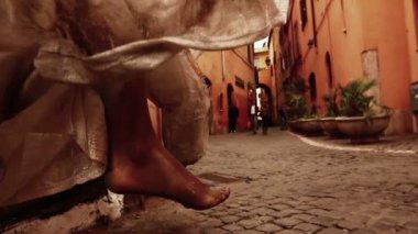 Roma'nın resimsel eski sokak