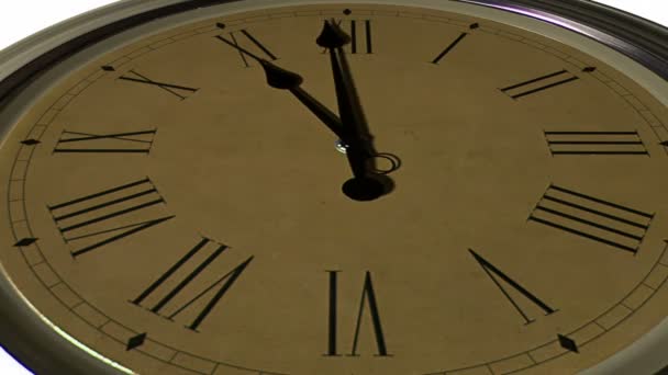 Temps sur horloge vintage 