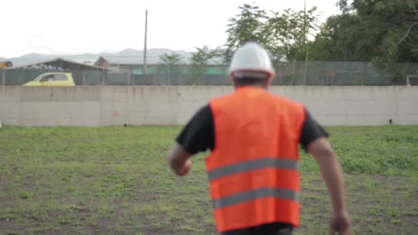 Arquitecto ingeniero perdido trabajo — Vídeos de Stock