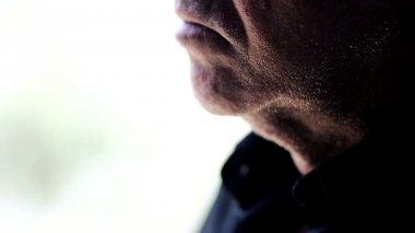 Umutsuz adamın, depresif adam, üzgün bir adam, melankoli adam