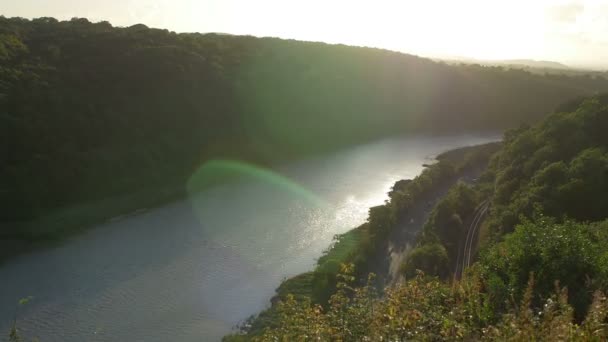 Paysage sur la rivière avon — Video