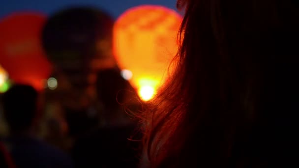 Bristol balloon fiesta — Stockvideo