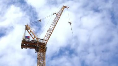 İnşaat vinç timelapse