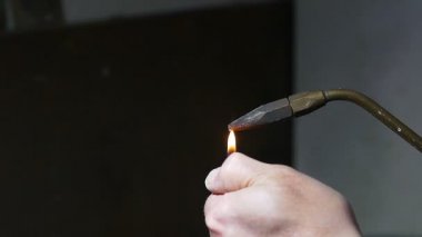 Goldsmith lehim lâmbası ışık