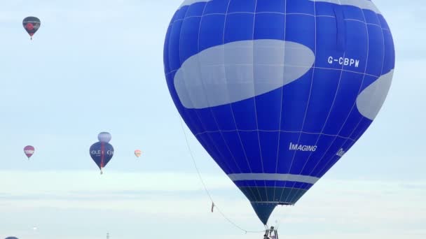 Bristol balón fiesta — Stock video