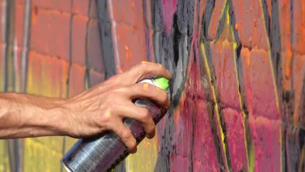 ストリート アートとグラフィティの祭 — ストック動画