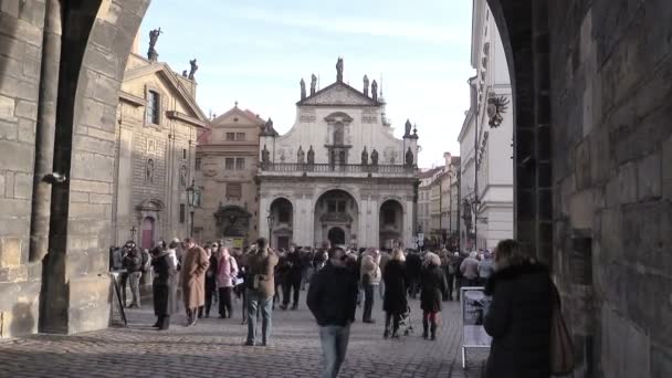 Panorama Pragi, Republika Czeska — Wideo stockowe