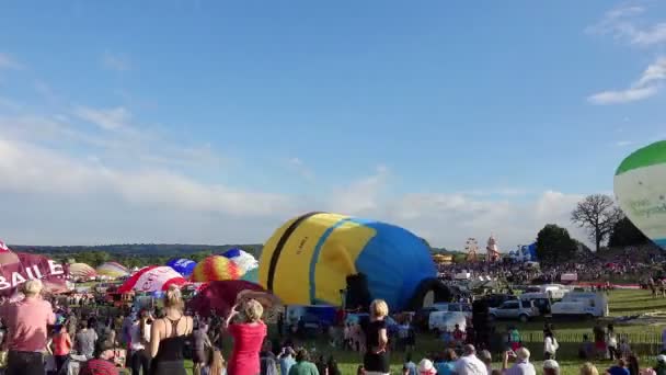 Bristol balon fiesta — Stok video