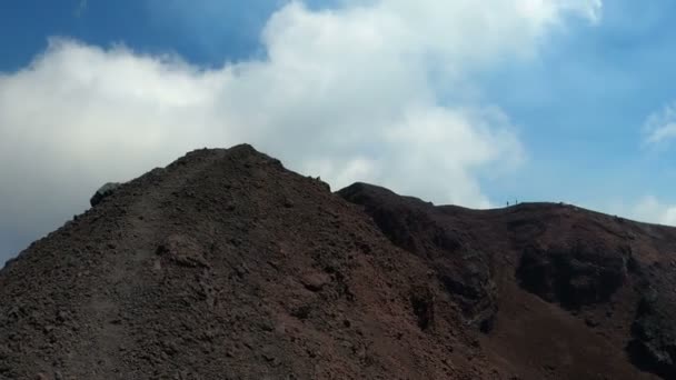 Montagnes Volcaniques Parc Etna Catane Sicile — Video