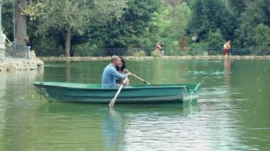Roma, villa Borghese kayığın Lovers