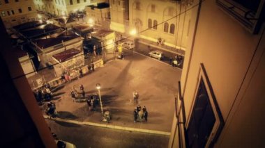 Geceleri Roma'da kare