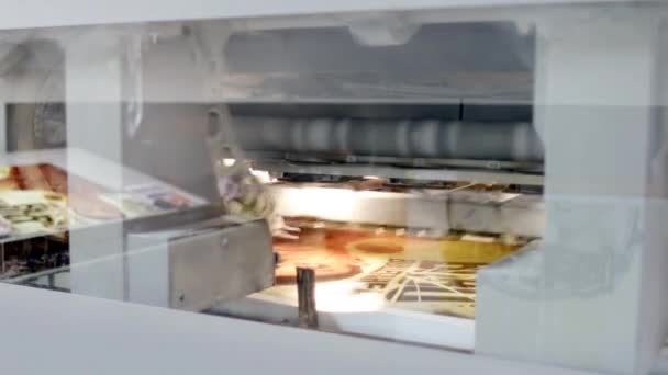 Industrial printing of newspapers — Stock Video