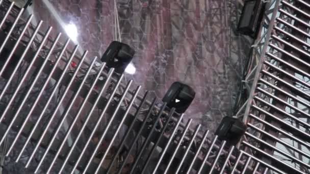 Lumières de scène de concert tournant 