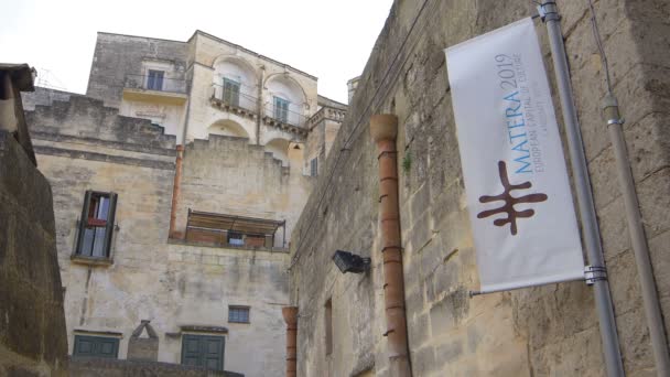 2019: Matera Capitale Europea della Cultura, Italia, Turismo, Expo 2015 — Video Stock