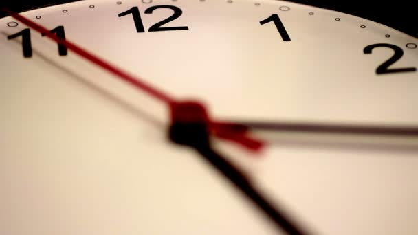 Horloge murale noire 