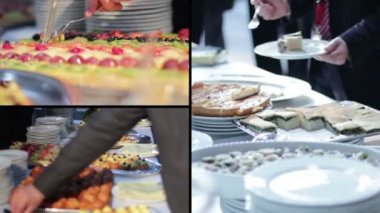 Catering yemek - işadamları ile açık büfe