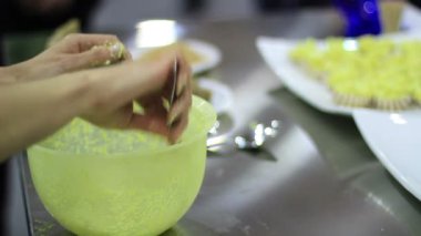 İştah açıcı yemek Şef 