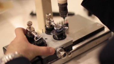 Optik-kapanış yukarı gözlük İnşaat