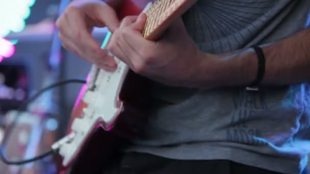 Guitariste au concert — Video