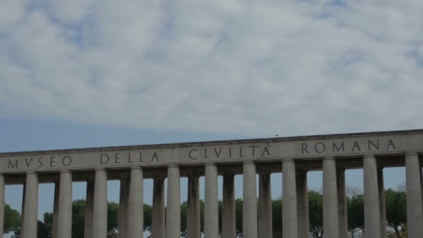 Museo de la civilización romana — Vídeos de Stock