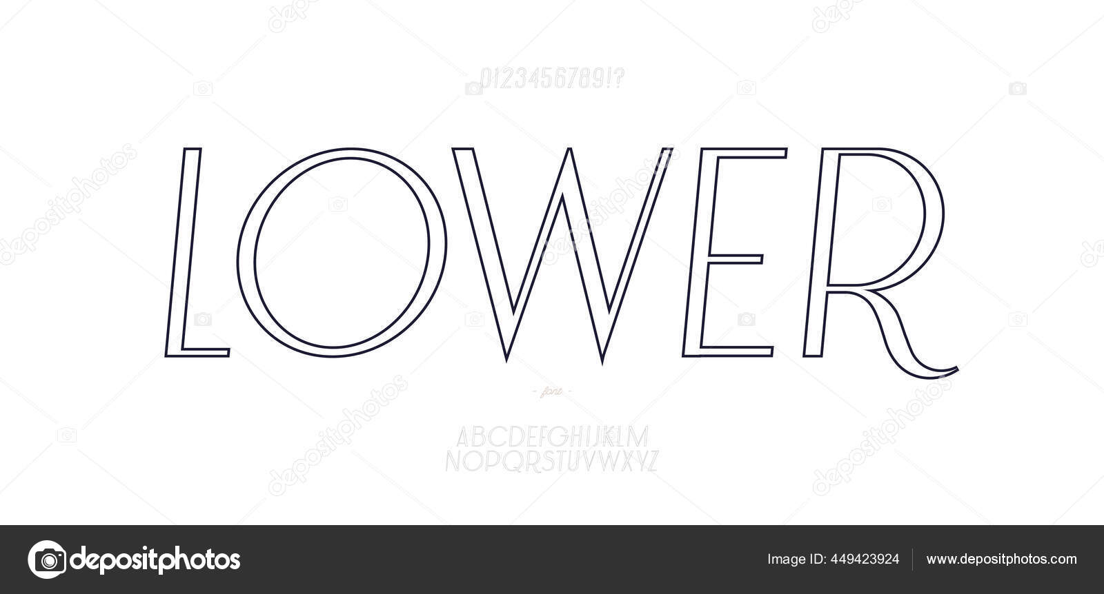 Untere Schriftart Ohne Serifen Kursiv Konturiert Vektorgrafik Lizenzfreie Grafiken C Vi6277 449423924 Depositphotos