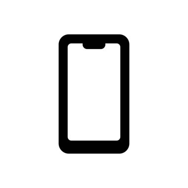 Web sitesi tasarımı için modern simge telefonu