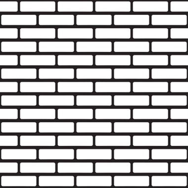 Flat bricks wall seamless pattern for wallpaper