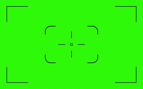 Groen gekleurde chroma zeer belangrijke vector achtergrond scherm — Stockvector