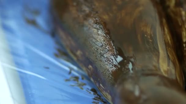 masser la peau au chocolat dans un spa 