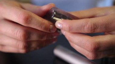 Şarj elektronik sigara kokulu sıvı kızdır. İkame Evaporatör.