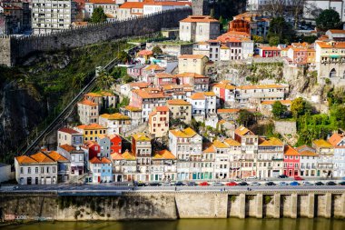 Porto şehrinin panoramisi