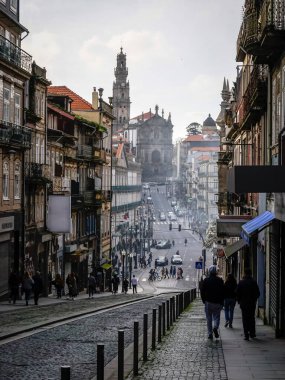 Porto şehrinin panoramisi